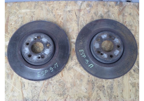 Диск гальмівний передній Renault Espace IV, Vel Satis, 8200570191, 8200242318